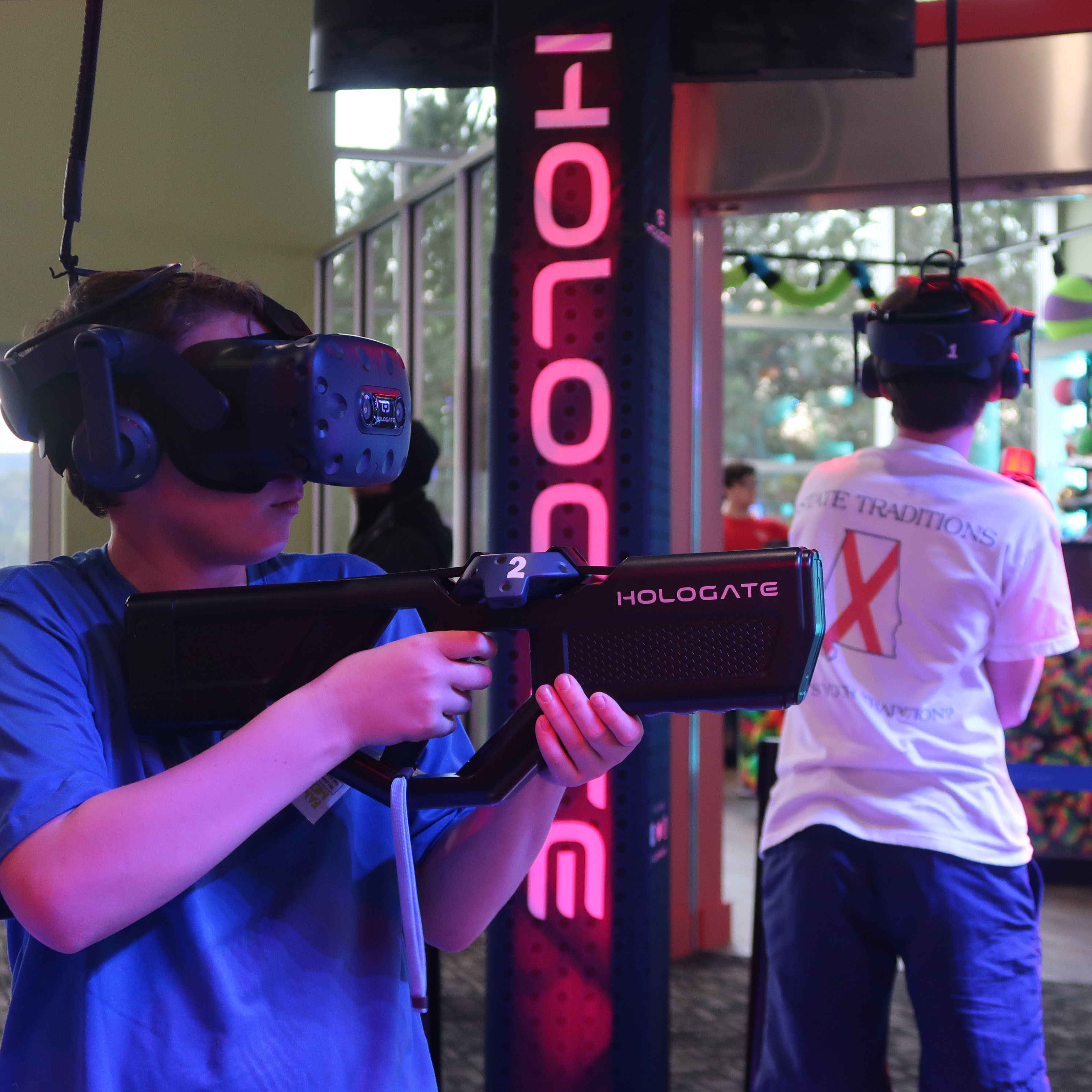 Kids Playing Hologate VR